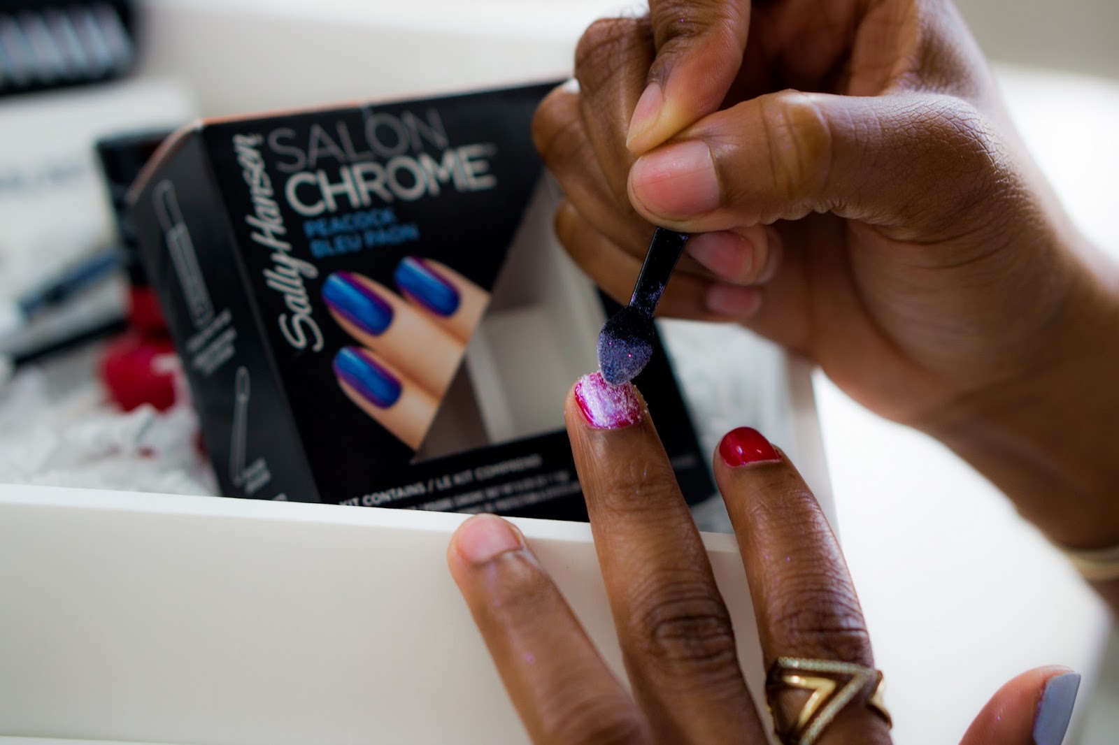 How CVS Pharmacy Can Help You Rock a Salon Chrome Holiday Nail Look