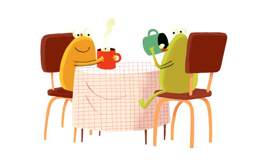 STORYWRAPS "Do Frogs Drink Hot Chocolate?" a bookwrap