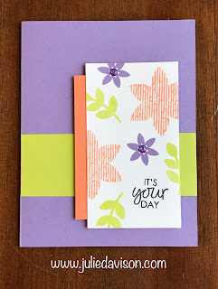 3 Stampin' Up! Happiness Surrounds Cards ~ Special Release November 2018 ~ www.juliedavison.com