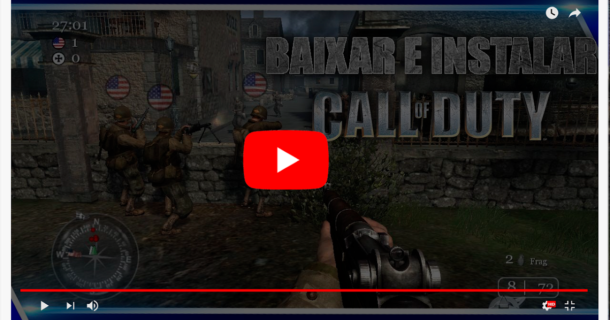 BAIXAR E JOGAR CALL OF DUTY MODERN WARFARE 2 | 1 GB RAM | PC FRACO