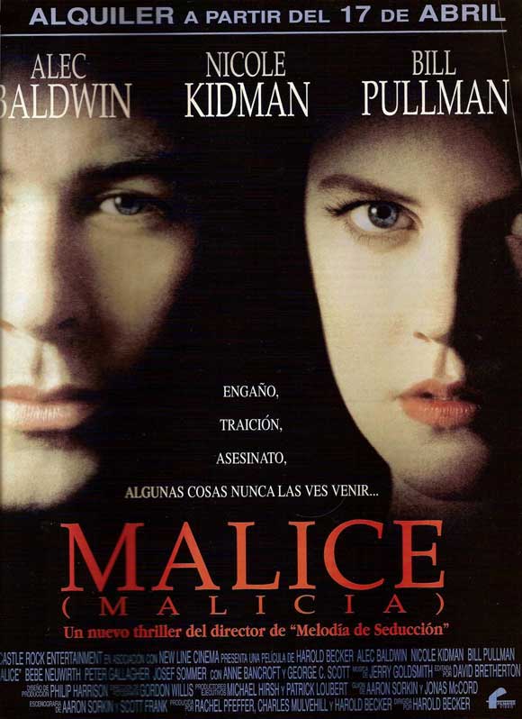 Malice (1993) มาลิส ร้อนผู้หญิง ร้ายผู้ชาย