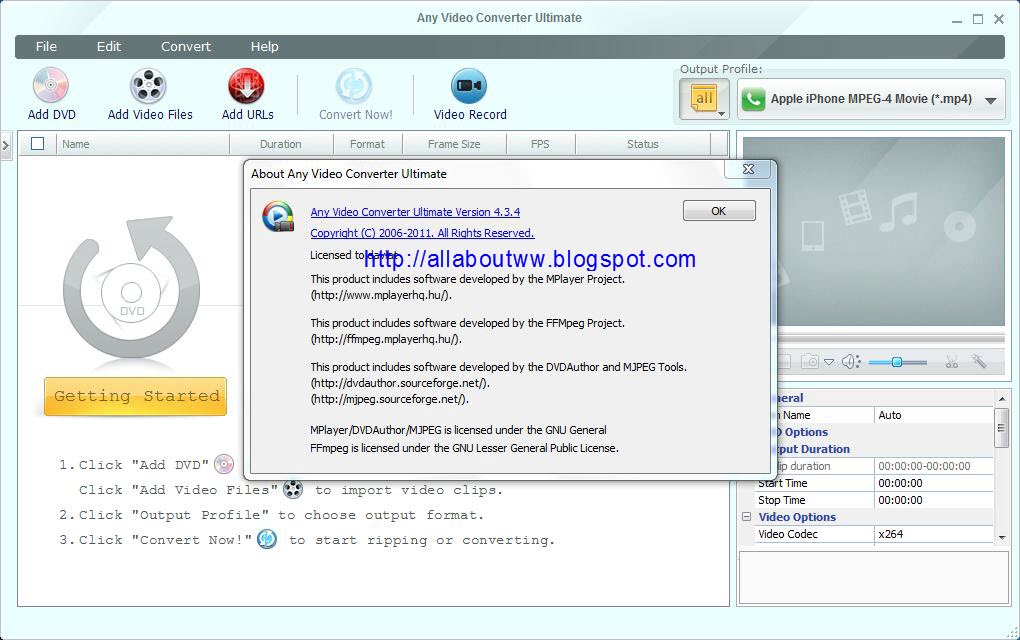any video converter ultimate v6.3.2 any video converter ultimate v6.3.2
