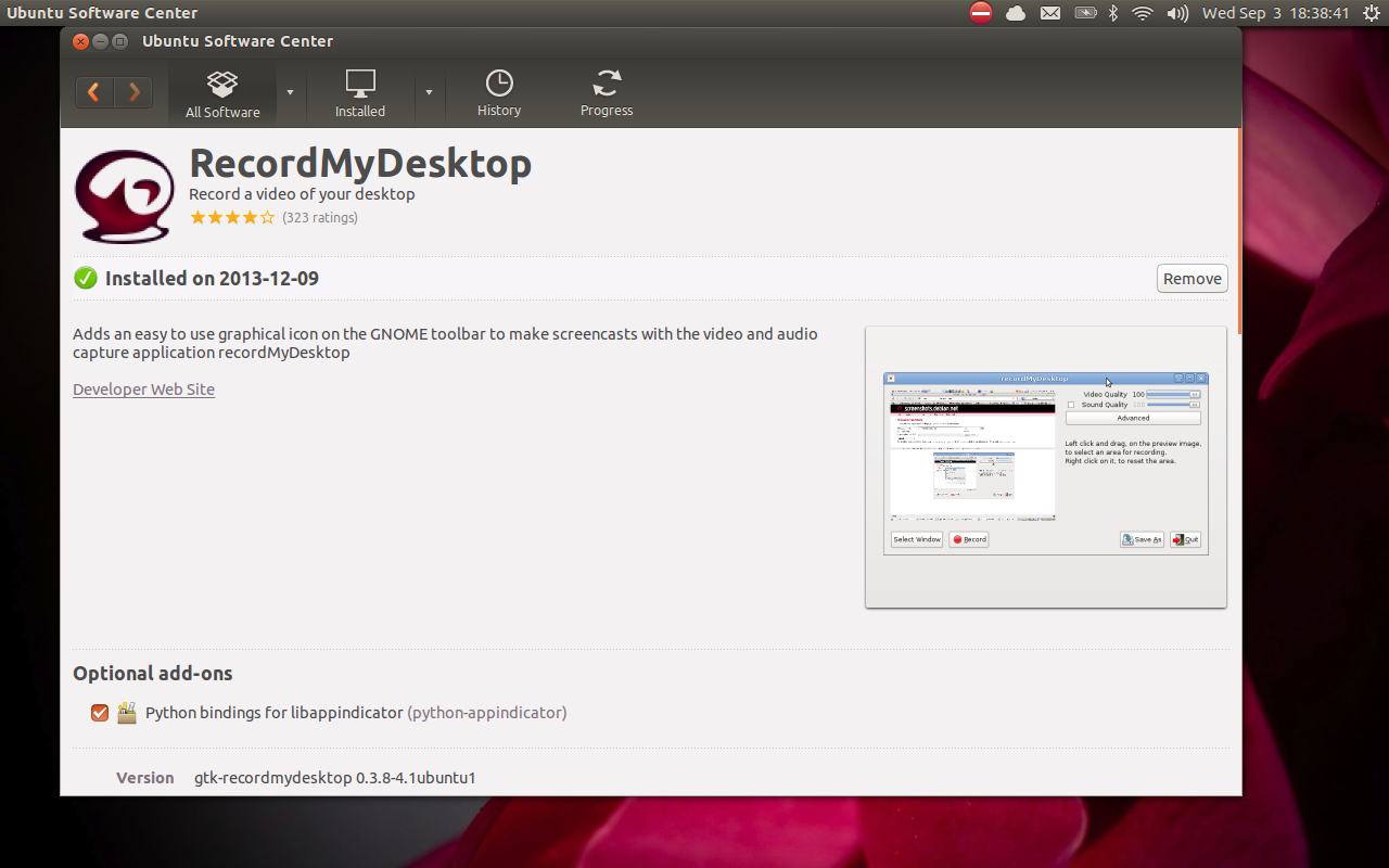 Linux Tech Man To Capture your own Desktop video & audio for Blog or
