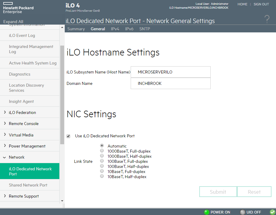 setting up an hp microserver to send an email on hardware failure hp email format