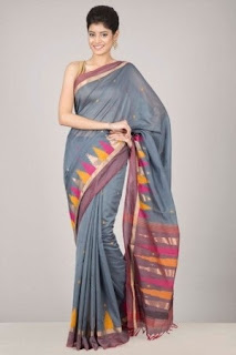 Elegant Bangalore Cotton Saree