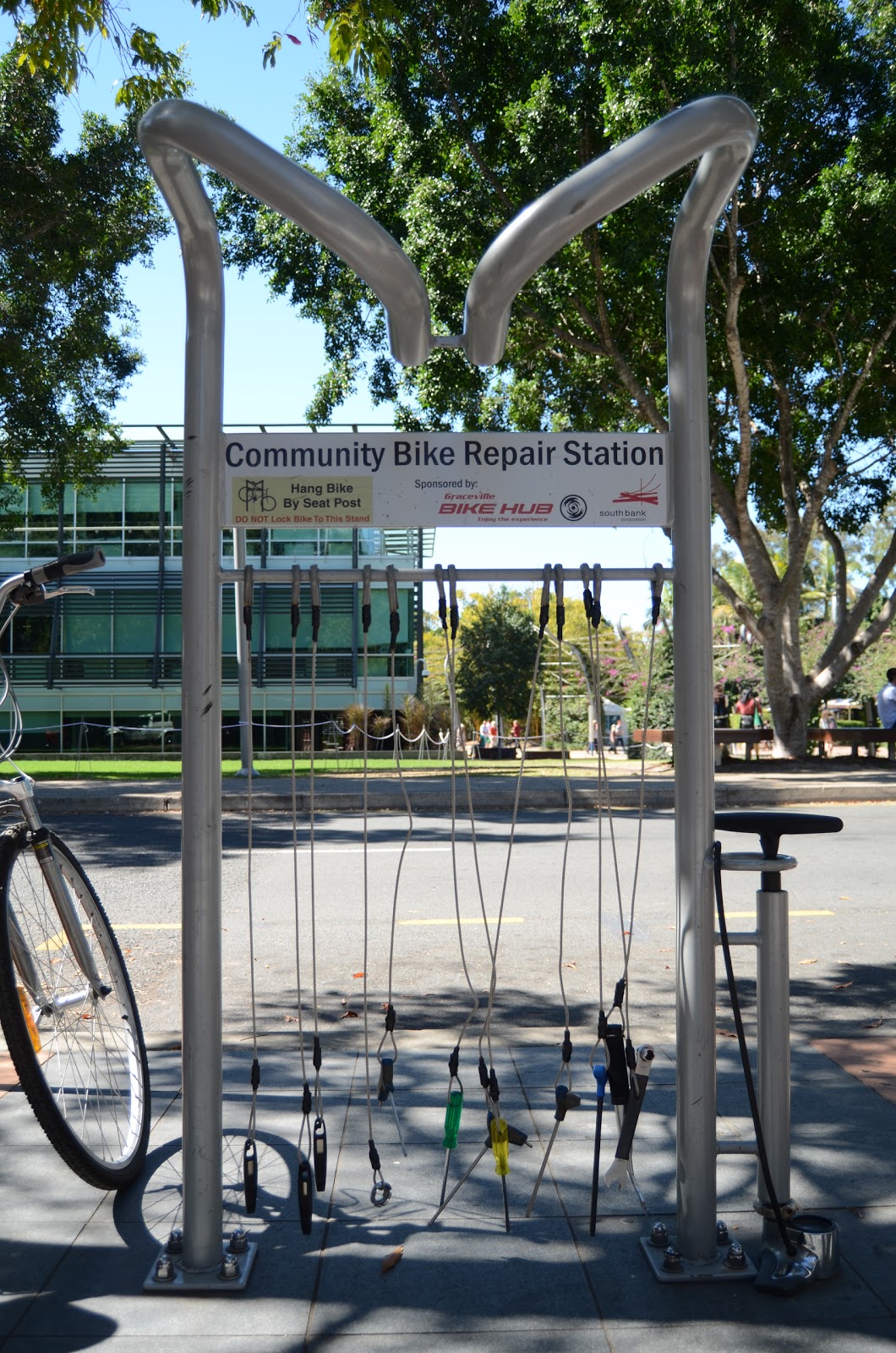 Brisbane Daily Photo Public Bike Repair Station