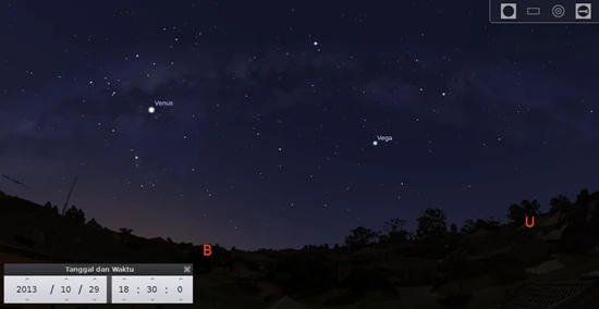 Lihat 3 Planet, Bulan dan Meteor Malam Ini