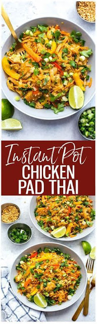 Instant Pot Chicken Pad Thai