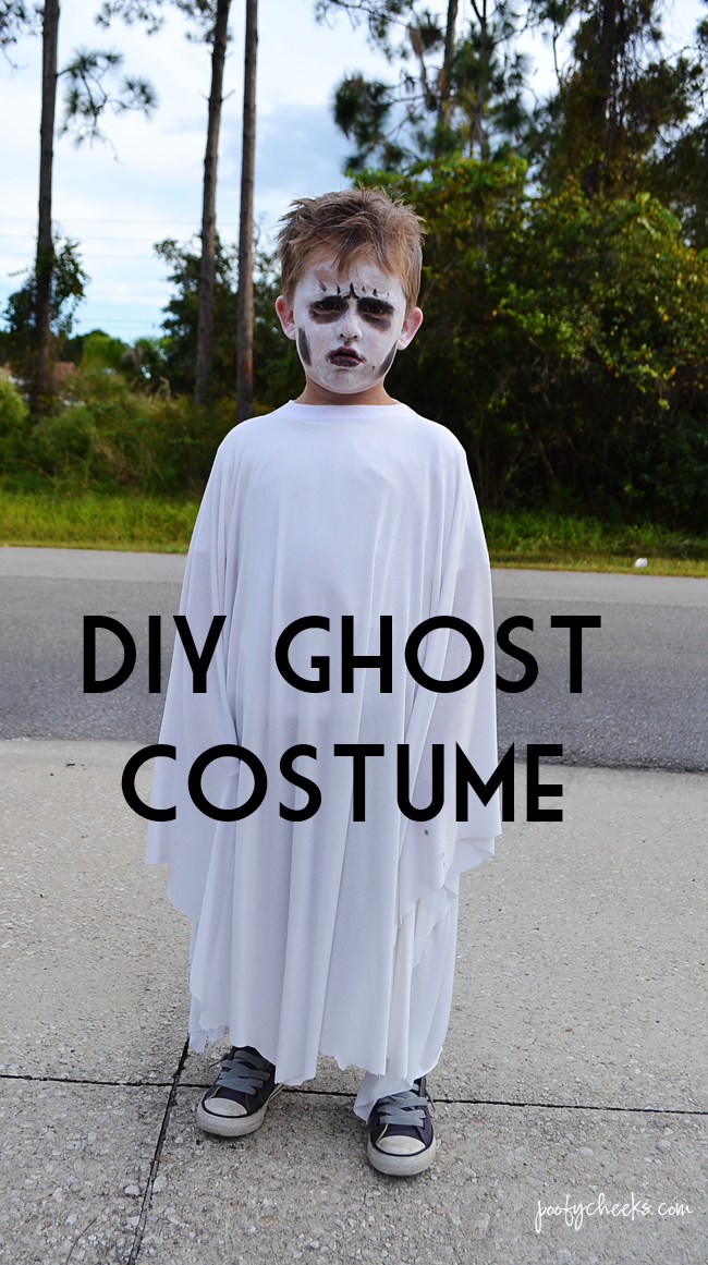 DIY Pirate Costume and Ghost Halloween Costume - Poofy Cheeks