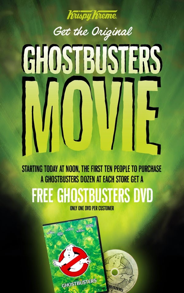 Krispy Kreme Ghostbusters DVD