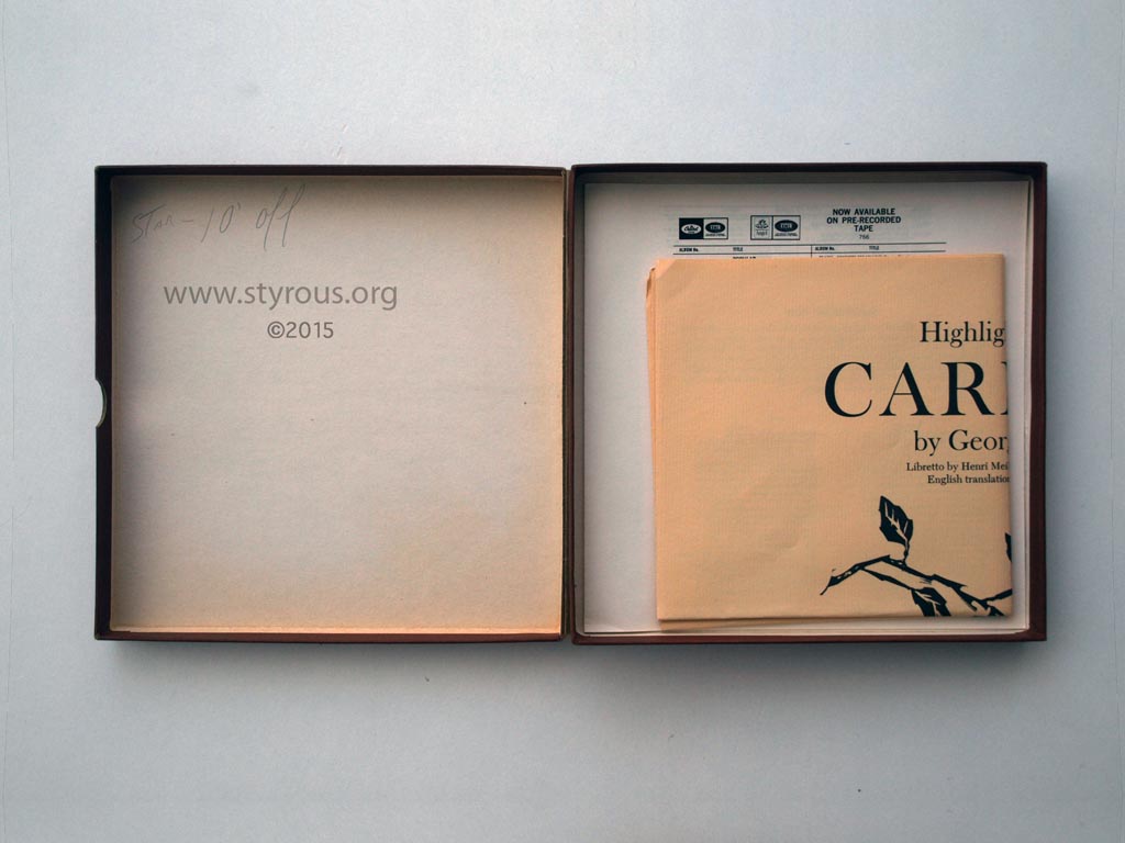 The Styrous® Viewfinder 101 ReeltoReel Tapes 110 Victoria de los