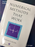 Numerical Methods That Work,  by Forman Acton, superimposed on Intermediate Physics for Medicine and Biology.