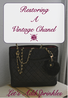 Let's Add Sprinkles: A Vintage Chanel Refurbishment Story