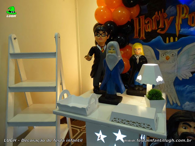 Tema Harry Potter - Decoração provençal simples - Detalhes imagem 03 Ornamentação para festa de aniversário tema Harry Potter