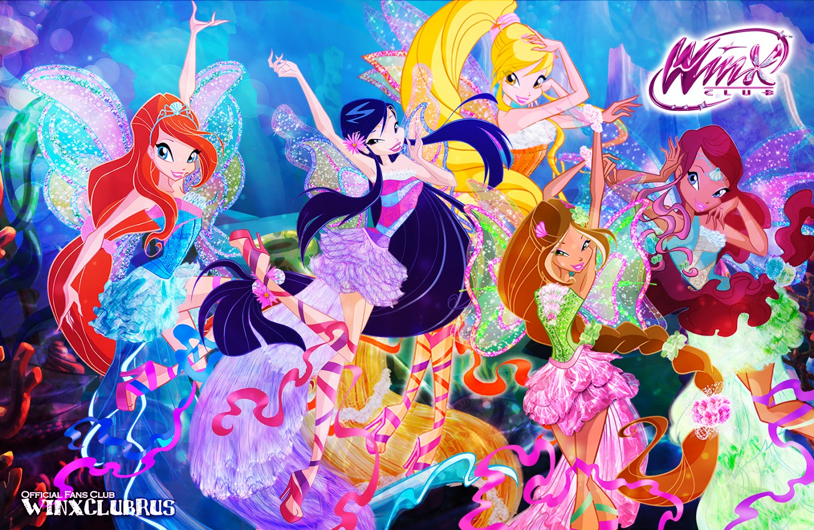 Fondo de pantalla Winx Club Harmonix - Winx Club All