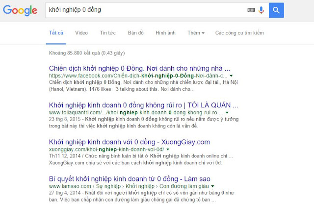 Fanpage facebook lại đứng top từ khóa Kinh Doanh 0 Đồng Fanpage facebook lại đứng top từ khóa Kinh Doanh 0 Đồng