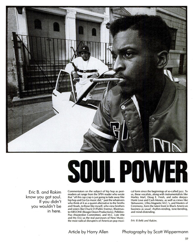 Eric B. & Rakim Interview Spin Magazine 1987 Hip-Hop Nostalgia