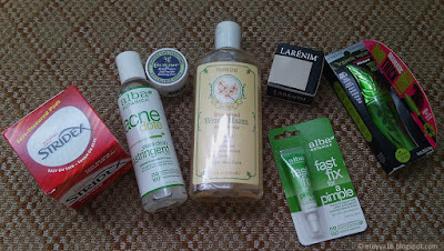 Stridex, Alba Botanica, Madre Labs, Larenim, Cococare, Physician's Formula. Stridex, Alba Botanica, Madre Labs, Larenim, Cococare, Physician's Formula.