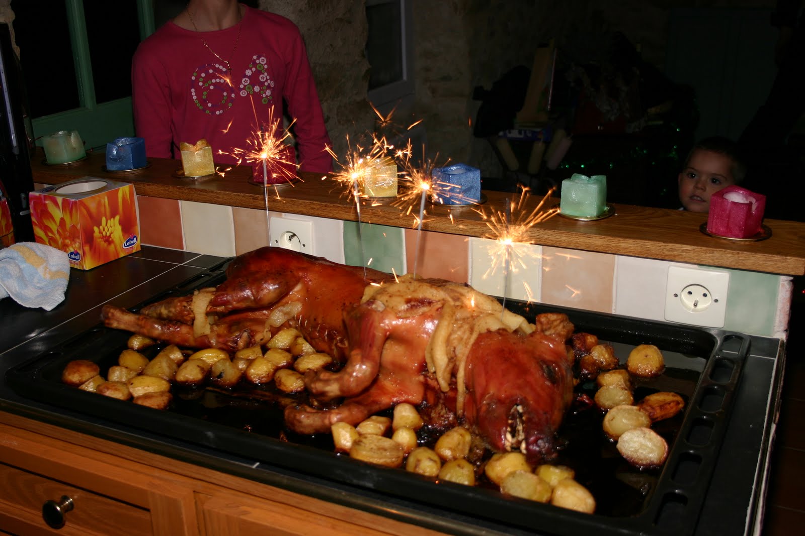 Les Recettes de Pat COCHON DE LAIT FARCI ET RÔTI