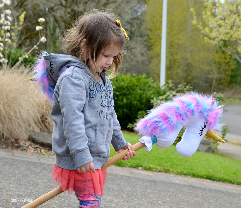 DIY stick unicorn toy tutorial