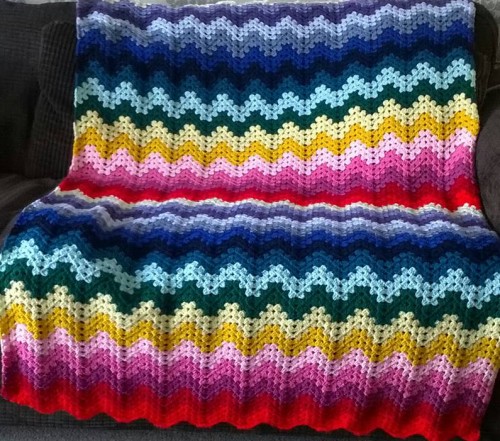 Crochet Granny Ripple - Tutorial