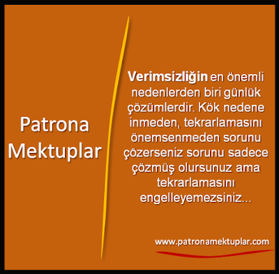 Verimsizlik Patron