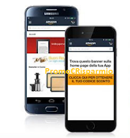 Nuovo accesso Amazon App: ricevi buono sconto da 5 euro Logo Nuovo accesso Amazon App: ricevi buono sconto da 5 euro