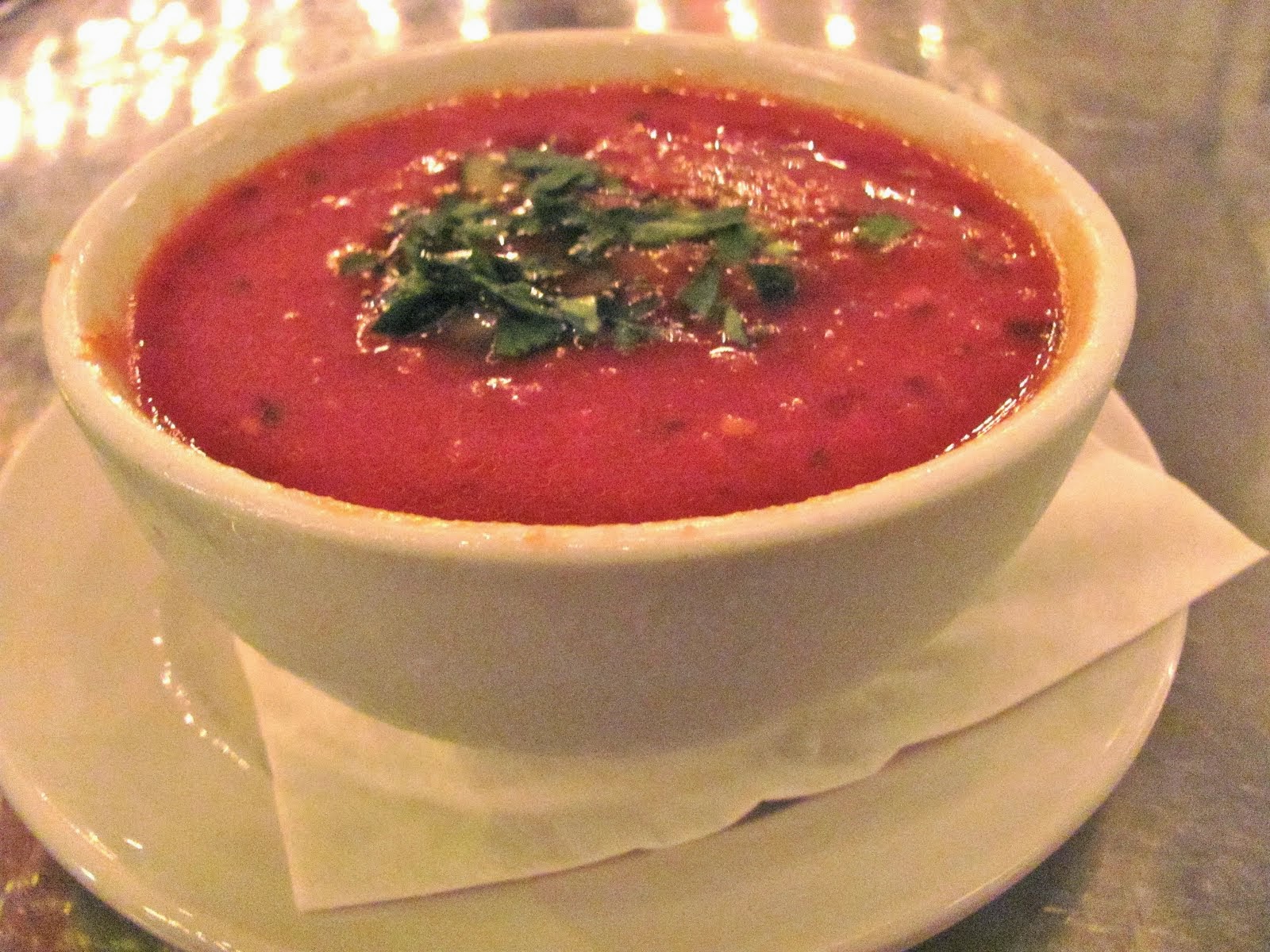 Tomato or broth-based soups are a great winter choice!