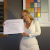 UNESCO entrega certificado a Miriam Cruz
