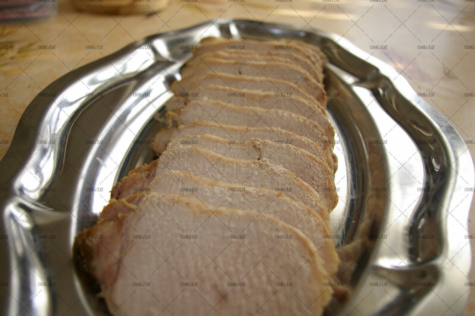 Recette de rôti de porc façon fermière