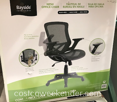 Costco 1900079 - If you must sit behind a desk all day, then sit on the Bayside Furnishings Mesh Office Chair