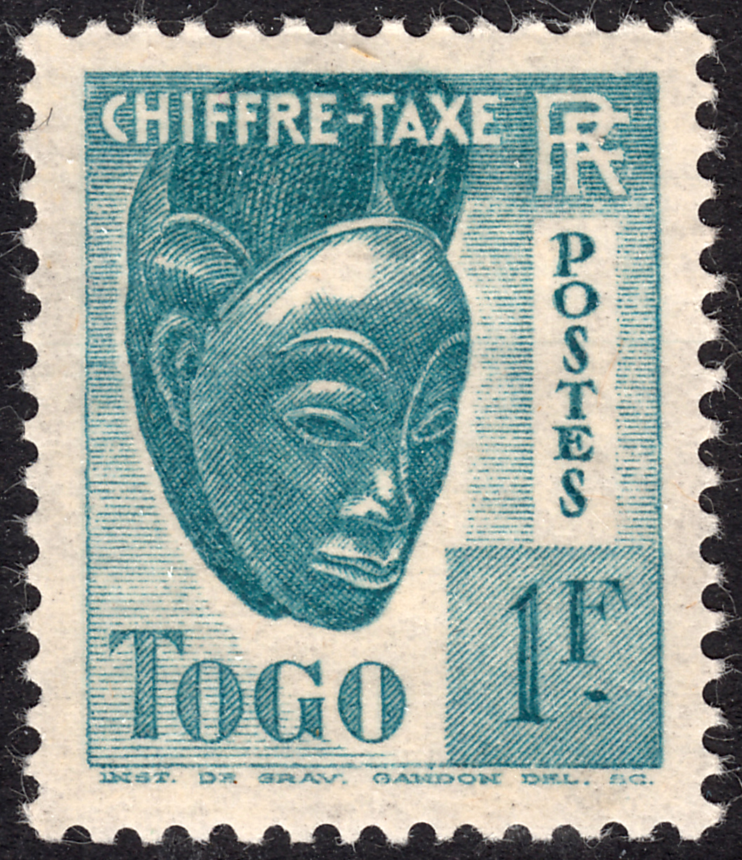 Pierre Gandon Stamps!: Togo 1940 - Postage Due Stamps