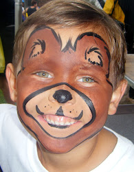 face bear brown animal animals whole bears paintings facepainting teddy