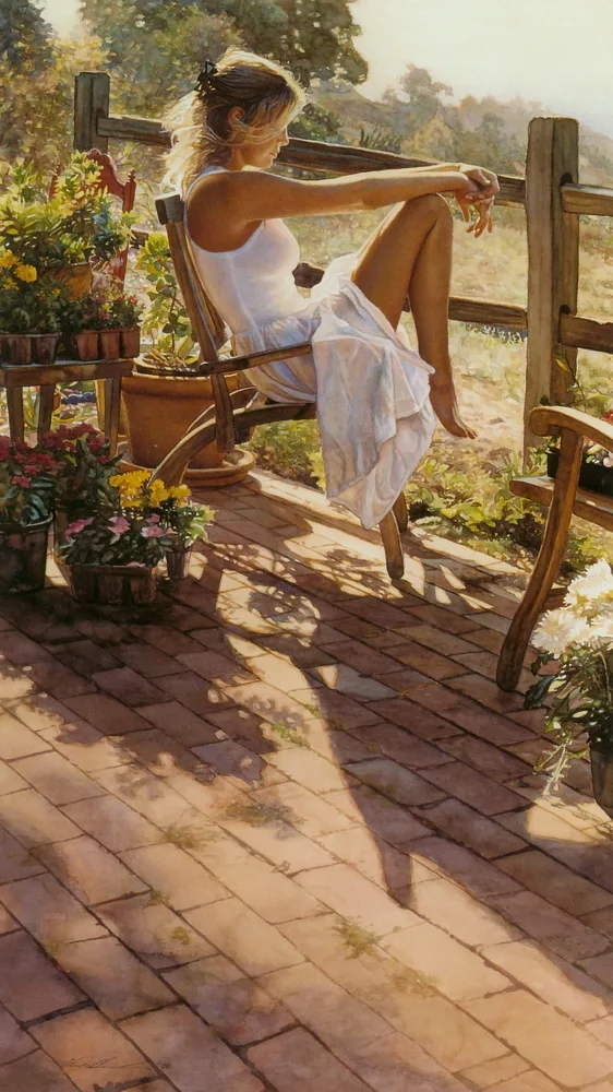 Steve Hanks 1949 | American Watercolor painter