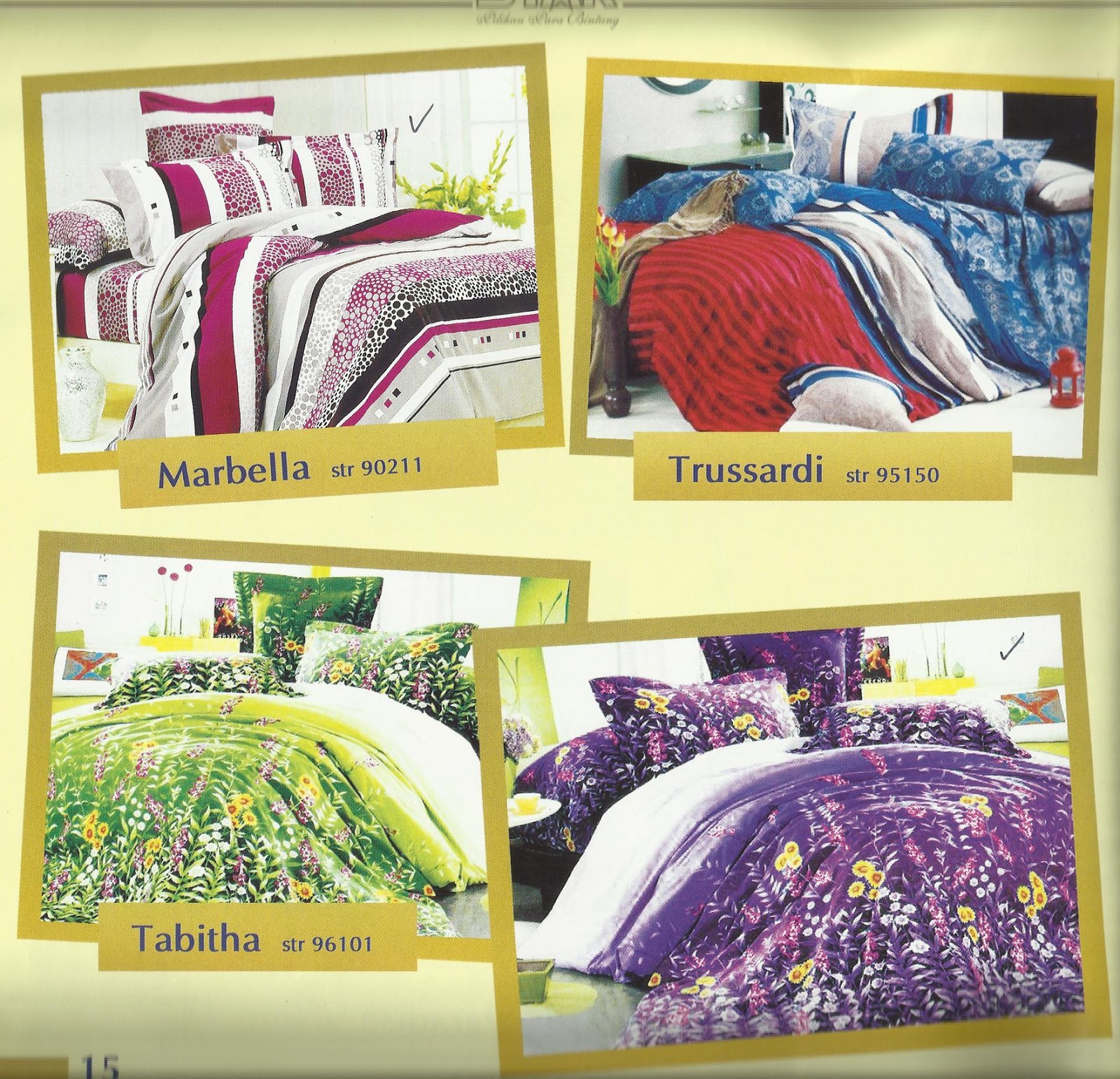 Grosir Sprei Star Murah Supplier Bedcover Katun Jepang Collection