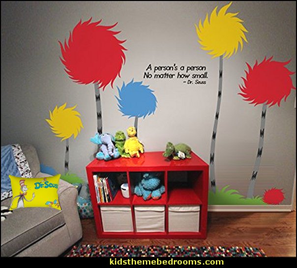 decorating theme bedrooms - maries manor: dr seuss bedroom