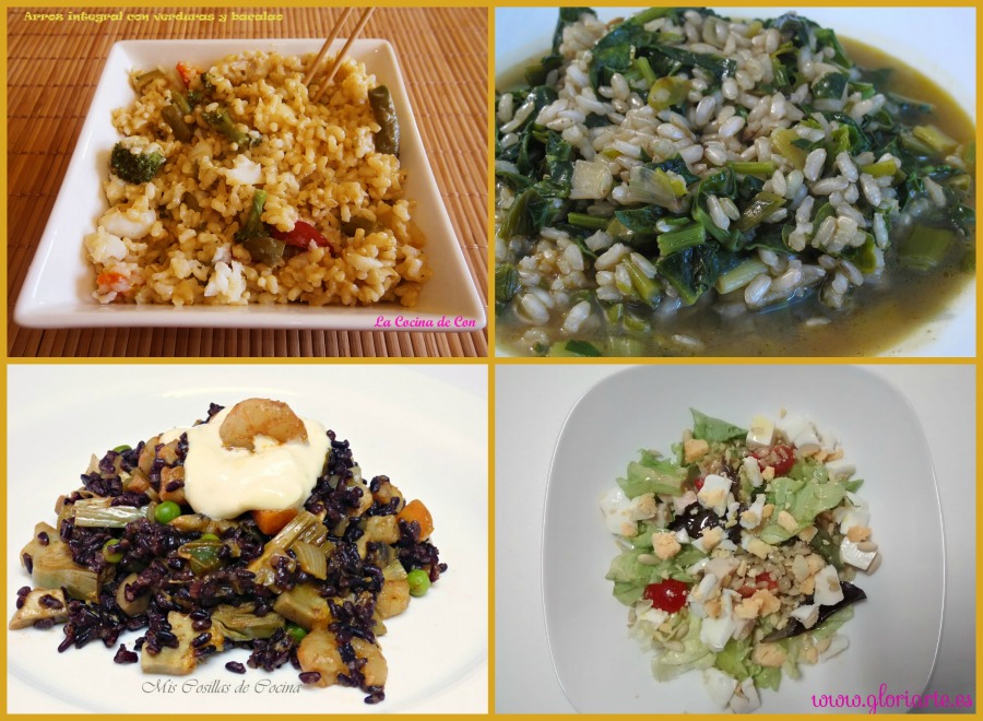 4 recetas saludables para cocinar con arroz integral