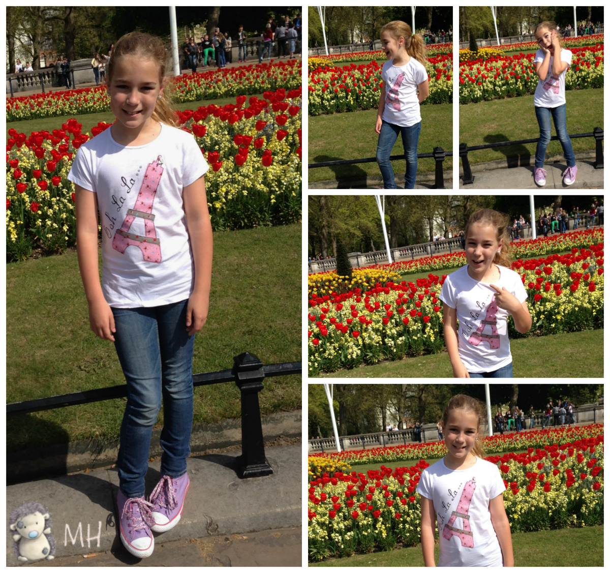 collage camiseta París