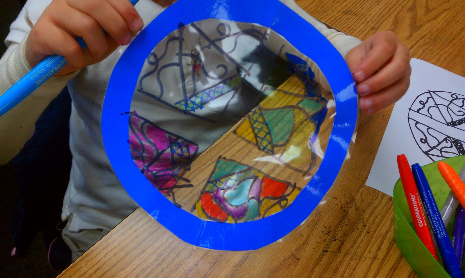 Savvy in Second Meaningful Art Stained Glass Art Project