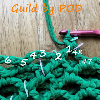 TシャツヤーンSmooTeeで編むネットバッグの編み図 Guild by POD &毛糸ズキ!
