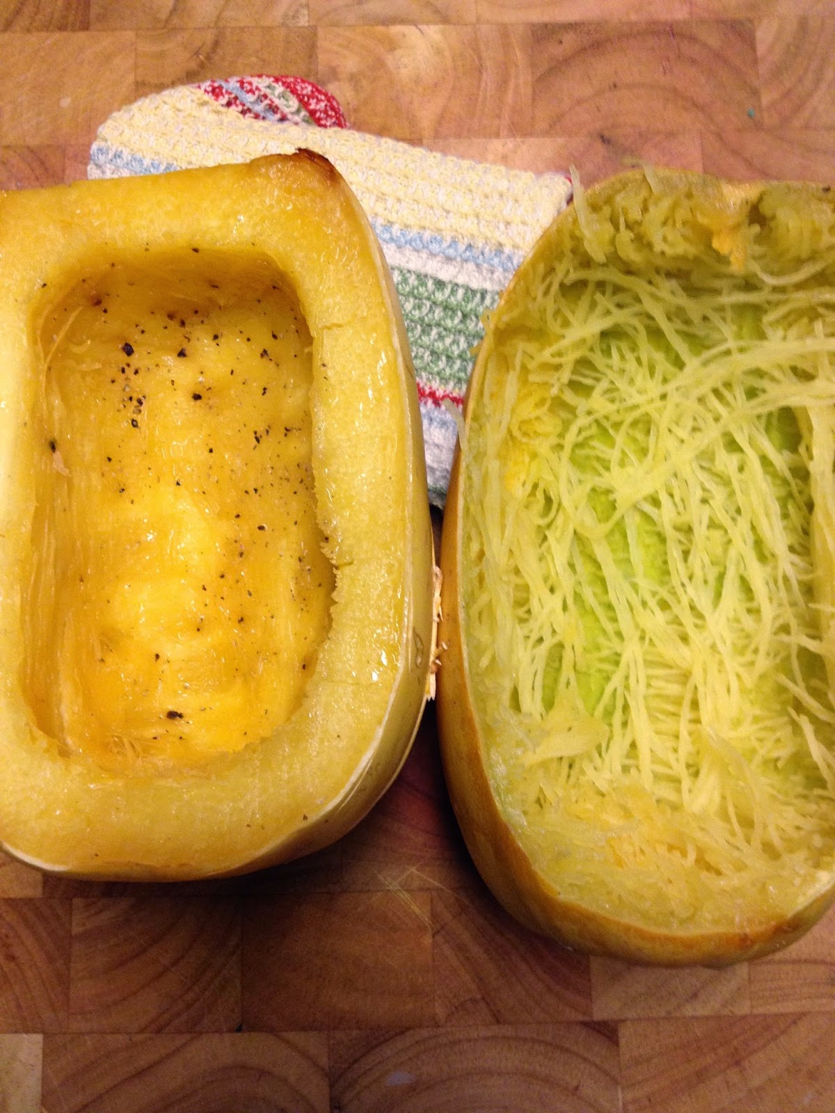 Entropy Kitchen Herbed Brown Butter Spaghetti Squash