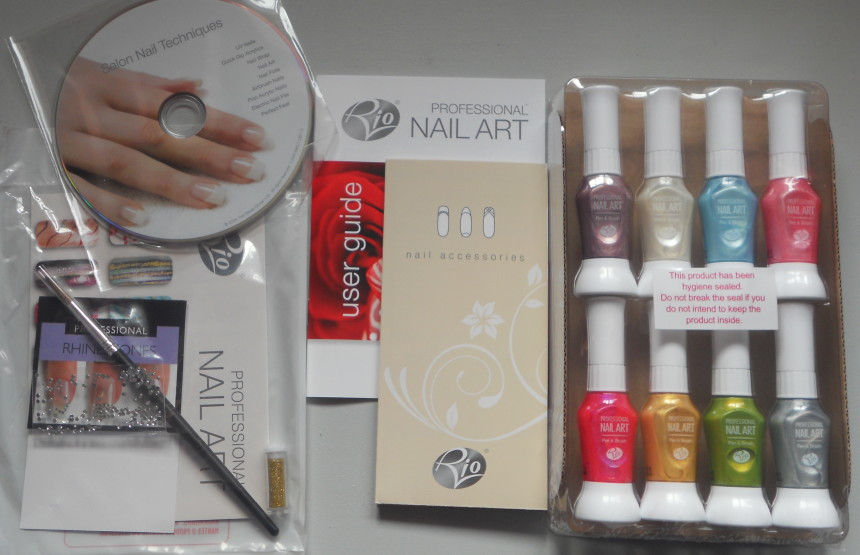 5. Rio Professional Nail Art Kit - Tesco Bank - wide 1
