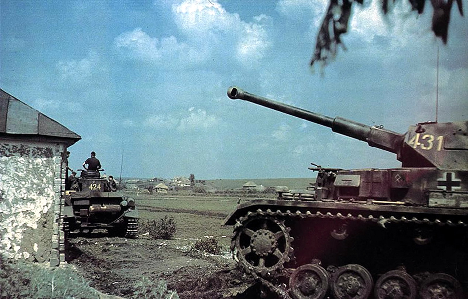 World War Ii In Color Panzer Ivs In Southern Russia Summer 1942