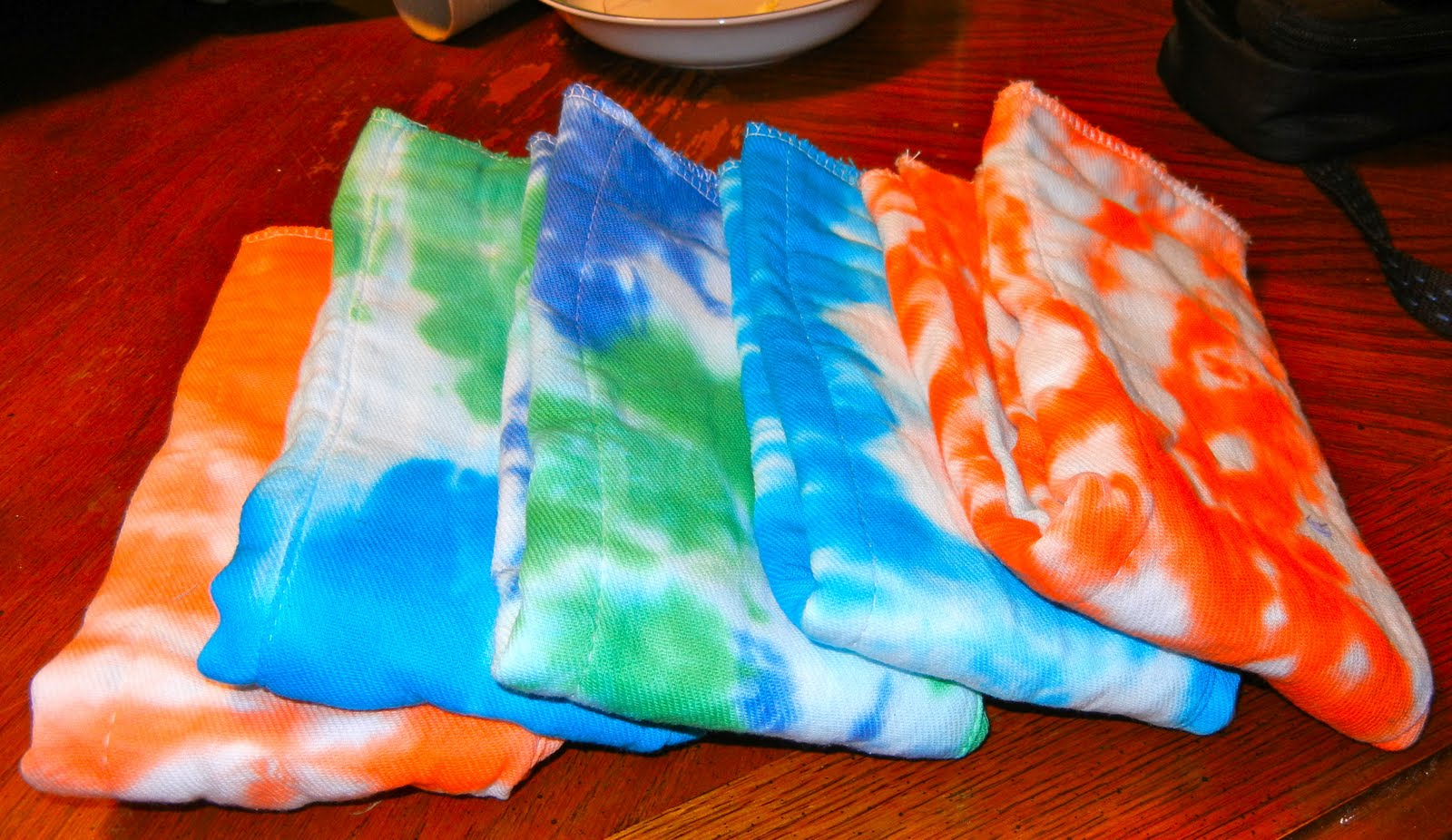 Bobbidink's Doings Tie Dyed fabrics