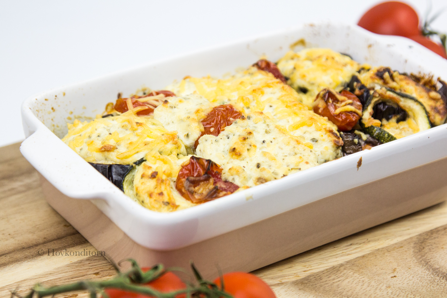 Hovkonditorn Creamy AubergineZucchini Bake