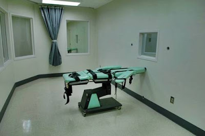 Death chamber, San Quentin State Prison, California