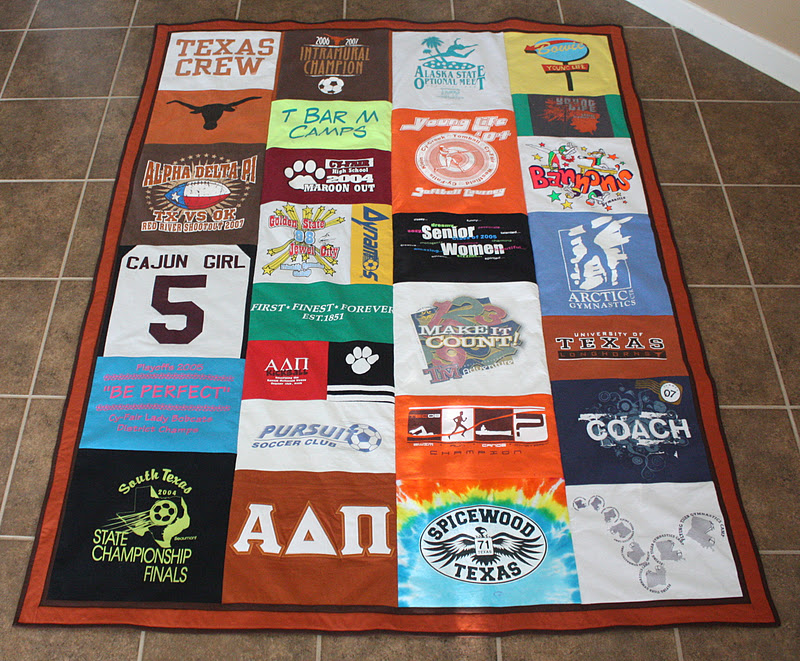 The Dixie Chicken Quilts Texas TShirt Quilt