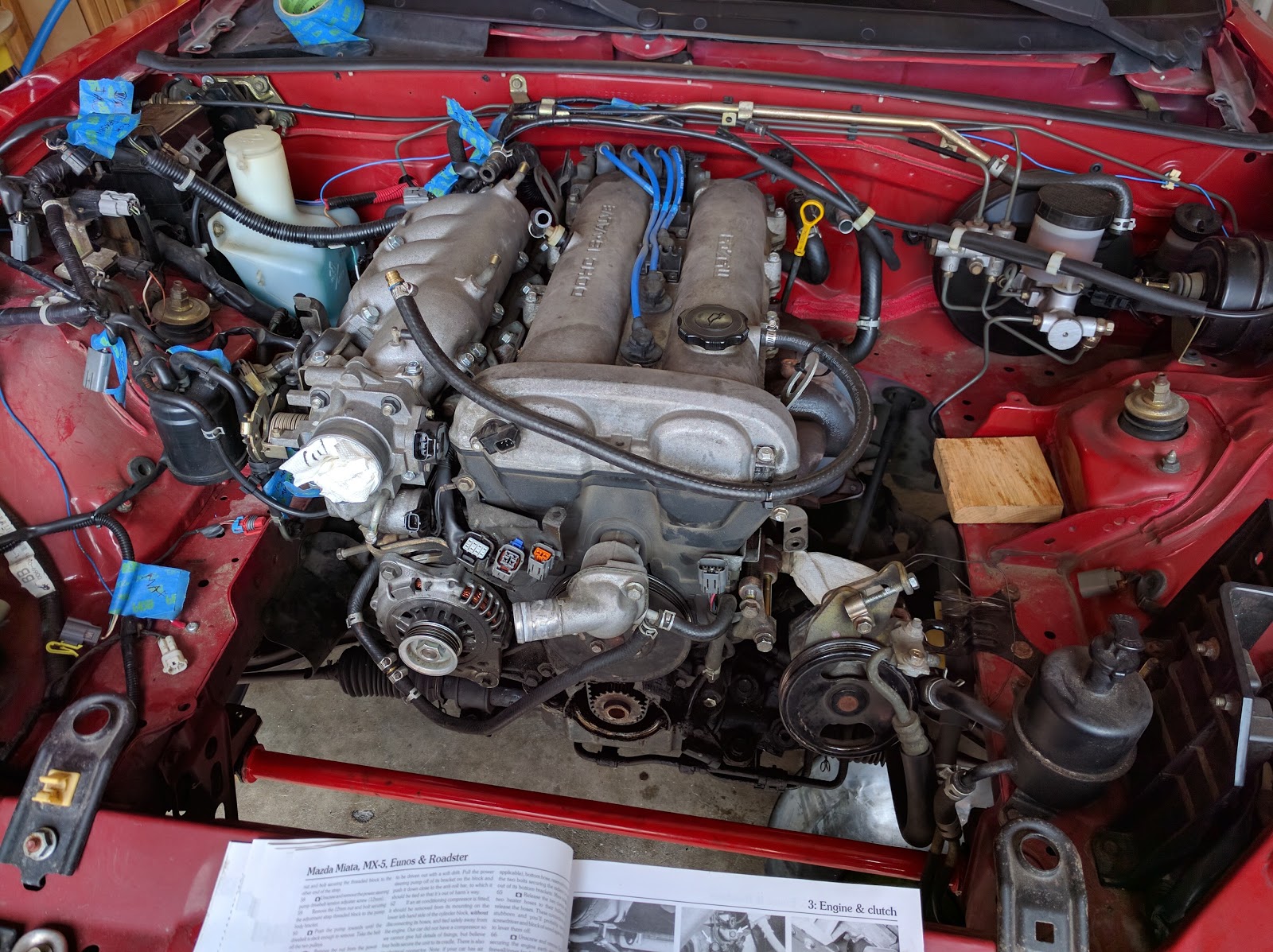 Nb 1 6 Engine Rebuild Engine Transmission Mx 5 Owners Club
