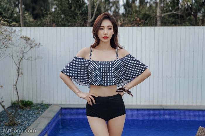 Beautiful Park Da Hyun in sexy lingerie fashion bikini, April 2017 (220 photos) photo 7-11