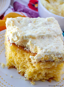 Pineapple Sunshine Easy recipe cake from Served Up With Love